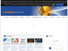 Tablet Screenshot of e-chondroprotection.com